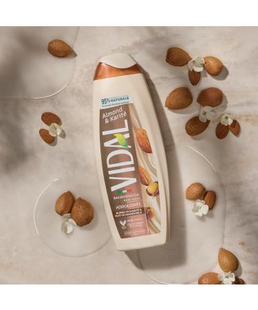  Vidal Vidal - Almond & Shea Foaming Bath softening formula with almond oil and shea butter dermatologically tested 2 x 600ml bottles - Buy Online on GoSupps.com