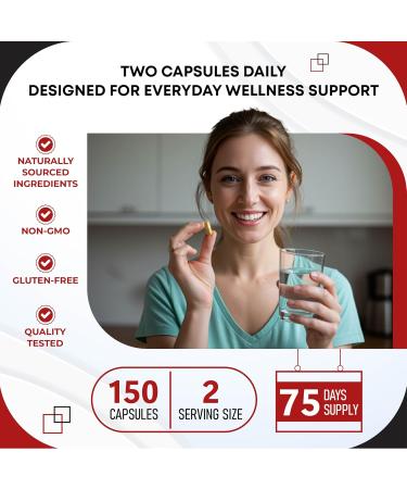 Coenzyme Q10 (Ubiquinone) Red Yeast Rice Hawthorn Omega 3 Vitamin C Niacin Zinc Vitamin K2-150 Capsules 150 count (pack of 1) - Buy Online on GoSupps.com