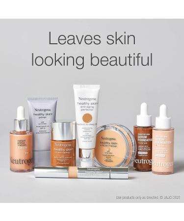 Neutrogena Healthy Skin Serum Foundation with Pro-Vitamin B5 - Light/Medium 02 - 1 oz - Buy Online on GoSupps.com