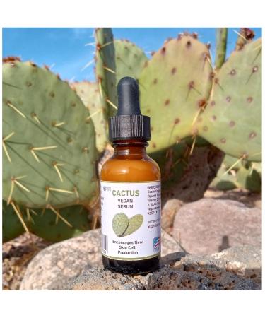 Cactus Vegan Cosmetic Serum | Anti-Aging Natural Moisturizer for Radiant Skin - Buy Online on GoSupps.com