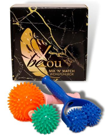 Beyou Massage Scooter 3-Series Set | Premium High-Quality Massage Roller & Ball for Back Pain Relief - Buy Online on GoSupps.com