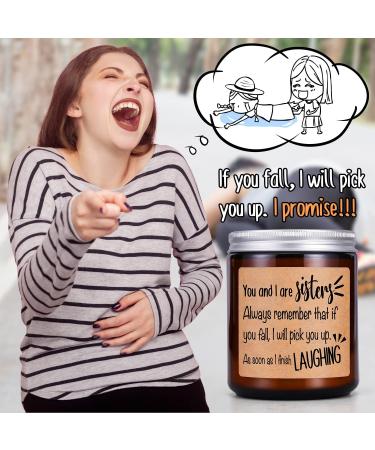 Funny Sisters Gifts - Lavender Scented Candle | Unique Birthday & Mother's Day Gift for Sister Best Friend Sister-in-Law - Buy Online on GoSupps.com