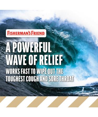 Fisherman's Friend Sugar Free Honey-Lemon Flavored Cough Lozenges (20 Drops x 8 Packs) 5.52mg Natural Menthol Soothing Relief from Sore Throat Persistent Cough & Everyday Irritation Yellow - Buy Online on GoSupps.com