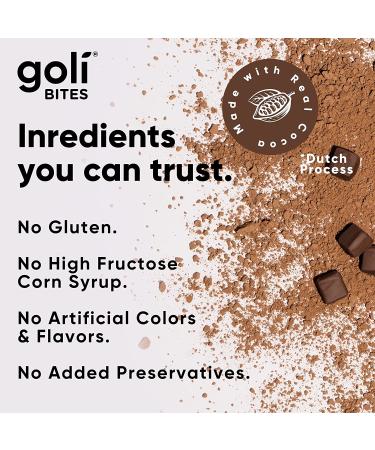 Goli Multi Vitamin Bites - 30 ct Milk Chocolate Vanilla Cocoa | Immune & Nervous System Support | Bone & Muscle Health - Buy Online on GoSupps.com
