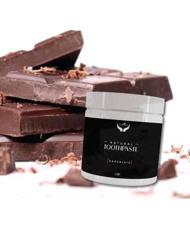 LMDIFY Natural Chocolate Toothpaste | Fluoride-Free Calcium Bentonite Clay 4 oz - Shop Internationally - Buy Online on GoSupps.com