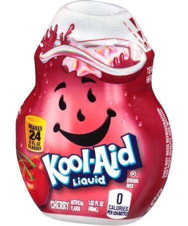 Kool-Aid Liquid Drink Mix - Cherry 1.62oz (Pack of 4) - Buy Online on GoSupps.com