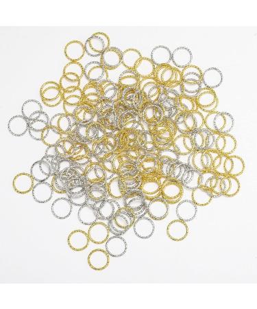 Tbestmax 200 Hair Beads Dreadlocks Jewelry for Women - Hair Rings, Clips, Metal Cuffs - Silver & Golden Accessories - Buy Online on GoSupps.com