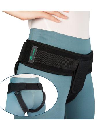 JOMECA Pelvic Support Belt for Prolapse  Pro Band Brace for Vulvar Varicosities  SPD Treatment  LCS  Groin  Pelvic Floor  Organ Prolapse Support Relieve Tilted or Twisted Pelvis Girdle Pain (Large)