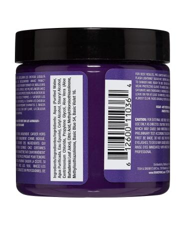 Manic Panic Electric Amethyst Hair Dye 2 Pack - Vegan Cruelty-Free Semi Permanent Purple Colour | 118ml Each - Buy Online on GoSupps.com