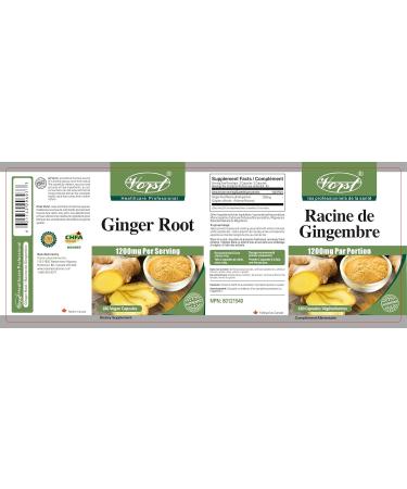 VORST Garlic 180 Vegan Capsules and Ginger Root 180 Vegan Capsules (Combo Bundle 2 bottles) - Buy Online on GoSupps.com