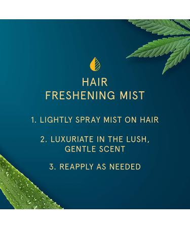 Head & Shoulders Royal Oils Hair Freshening Mist Spray 4.2 Fl Oz - Curly Hair Product with Aloe Water and Hemp Oil - Buy Online on GoSupps.com