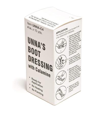 Grafco UNNA-C4 Unna's Boot Dressing with Calamine 4" x 10 yd Box of 12 (Pack of 12) - Buy Online on GoSupps.com