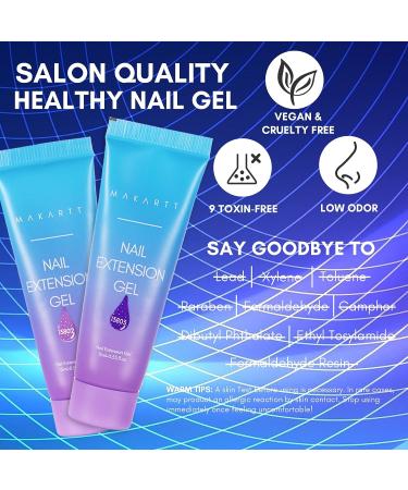 Makartt Galaxy Poly Nail Gel Kit - 15ML Builder Gel Set for Nail Extension, 6 Shimmer Night Sky Colors - UV/ Acrylic Gel All-in-One Starter Kit - Buy Online on GoSupps.com