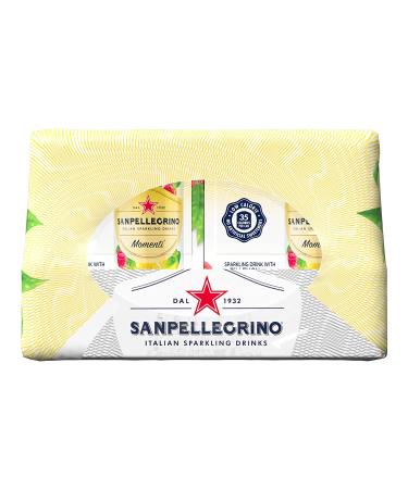 Sanpellegrino Momenti Lemon and Raspberry Sparkling Drink 24-Pack - 11.15 Fl Oz Cans - Buy Online on GoSupps.com