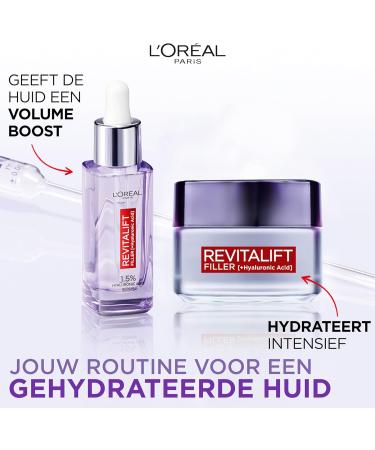 L'Oreal LOr al Paris Revitalift Filler Day Cream Aging skin Combination skin Normal skin Sensitive skin 50ml - Buy Online on GoSupps.com
