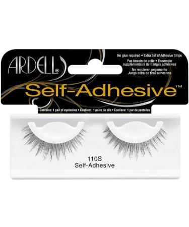 Ardell Self-Adhesive Eye Lashes Black 110S 1 ea ( Pack of 4)