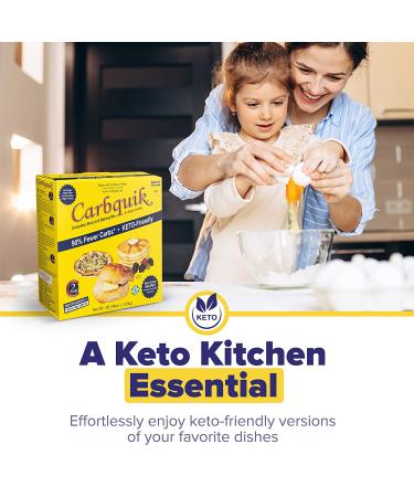 Carbquik 3 lb Biscuit & Baking Mix for Keto Biscuits, Pancakes, Pizza Crust & Bread - No Sugar, Low Carb, Nut Free - Keto Friendly Substitute - Wheat 3 Pound Pack - Buy Online on GoSupps.com