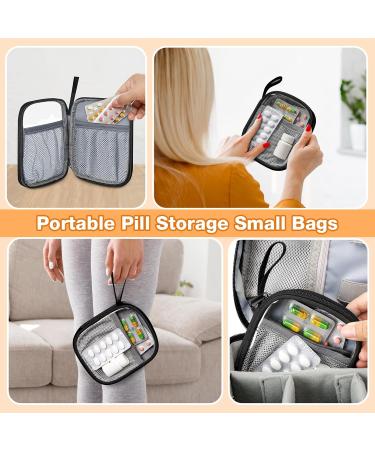 HomeWit Empty First Aid Bag - Emergency Medical Organizer for Nurses & Doctors | Travel-Friendly Design | Black - Buy Online on GoSupps.com