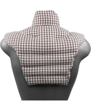 Shop HWS Neck Pillow for Neck Shoulders & Back Relief - Brown-White Linseed Heat Pad - Buy Online on GoSupps.com