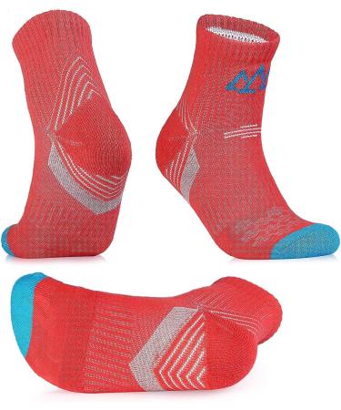 InnoTree 5 Pack Women's Cushioned Quarter Ankle Socks - Size M (Women's 6.5-10 US) - Ideal for Hiking, Walking, and Running - Buy Online on GoSupps.com