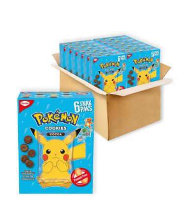 Christie Pokemon Cocoa Snack Pack Chocolate Cookies School Snacks 150G (12 Boxes)