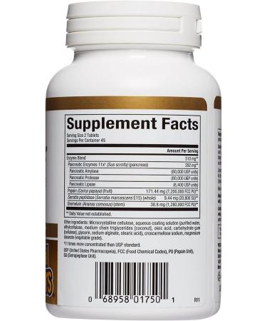 Natural Factors Zymactive Double Strength â€“ 90 Enteric Coated Tablets for Digestive Health - Buy Online on GoSupps.com