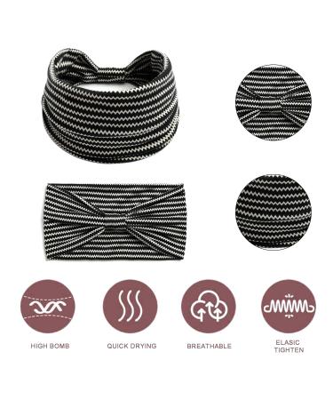 STGDAK Boho Headbands for Women - African Wide Hair Bands 6 Pack - Stylish Turban Stretch Fashion Headbands - Elastic Sweatband for Yoga, Running - Hair Accessories for Teen Girls - Style 28 - Buy Online on GoSupps.com