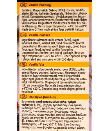 Naarmann Vanilla Pudding with Cream - Pack of 6 (6 x 1 kg) | Premium International Shipping - Buy Online on GoSupps.com