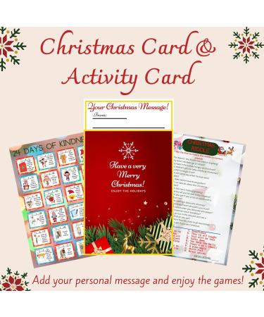 Hot Chocolate Station Gift Set with Gingerbread Mug Huggers & Christmas Activity Card - Hot Chocolate Mix Cream Powder Marshmallows & Candy Canes - Hot Chocolate Gift Set Christmas Gifts - Buy Online on GoSupps.com