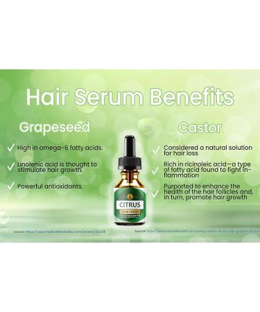 Rosemary Oil for Hair Growth | Herbal Hair Serum 10ml | Contains Natural Rosemary Castor and Vitamin E Oils - Buy Online on GoSupps.com