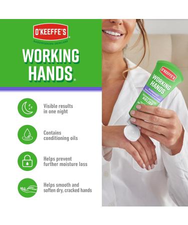 O'Keeffe's Working Hands Overnight 80ml (5 Pack) 85 g (Pack of 5) Single - Buy Online on GoSupps.com