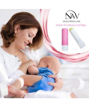 Buy Nicole Weigle Care Breast Balm - Natural Nipple Ointment for Breastfeeding | Quick Relief for Wounded Nipples | Double Pack with Instructions - Buy Online on GoSupps.com