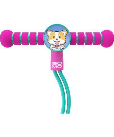 GOMO Pogo Stick for Kids - Toddler Training Foam Jumper | Ages 2-5 | Pink/Teal - Buy Online on GoSupps.com