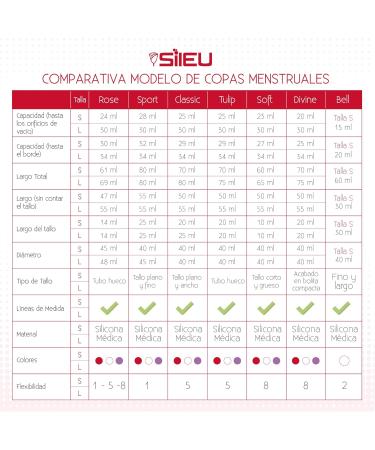 Sileu Menstrual Cup Divine | 12 Hours Leak-Proof Protection | Medical Silicone | Comfort for Sensitive Skin | Size S & L | Shop Internationally - Buy Online on GoSupps.com