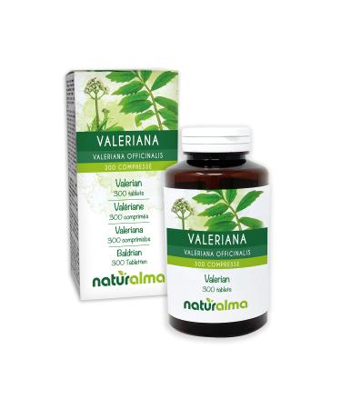 Valerian (Valeriana officinalis) roots Naturalma - 150 g - 300 tablets - Dietary supplement - Natural and Vegan