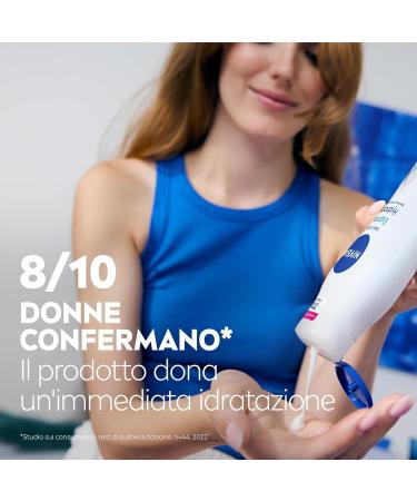  NIVEA NIVEA Express Moisturizing Body Cream 250ml 72-hour moisturizing body cream enriched with pure hyaluronic acid marine minerals and intense nourishing serum moisturizing body cream for dry or normal skin - Buy Online on GoSupps.com