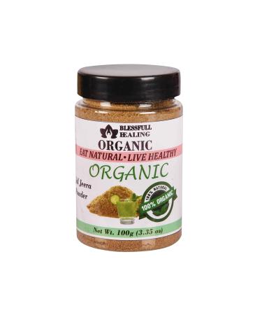 Blessfull Healing Organic Jal Jeera Powder 100 Gram Airtight Container (Packing May Vary) 100 Gram 3.35 oz