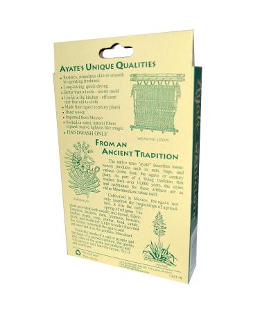 Flower Valley Ayate Fiber Washcloth - Gentle Exfoliation - Pack of 1 - Buy Online on GoSupps.com