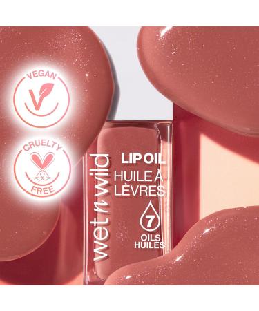 Wet n Wild Huile L vres Teint e Gloss Marron Nourrissant et Non Collant Enrichi de 7 Huiles Naturelles Formule L g re pour un Effet Brillant Miroir Cocoa Rose - Buy Online on GoSupps.com