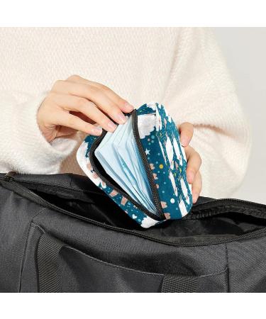 Womens Bonds Storage Pockets Stillpad Holder - Sheep Pattern Portable Period Kit Bag | Feminine Product Bag for Women & Girls - Buy Online on GoSupps.com