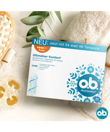 if.PROCOMFORL PLUS Tampons (54 pcs) - Silktouch Surface Dynamic Fit Ultimate Comfort & Protection - Pack of 4 for Strong Days | International Shipping - Buy Online on GoSupps.com