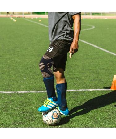 JIUFENTIAN Copper Knee Support - Compression Brace for Arthritis Pain Relief | Meniscus Injury Recovery | Walking & Sports - Men & Women (Large, Tan) - Buy Online on GoSupps.com