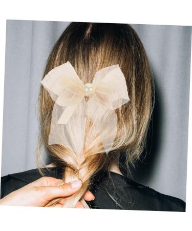 Didiseaon Bow Flower Mesh Lace Hairpin Hair Accessories Hair Accessories for Girls Tulle Hair Clip Girl Hair Accessories Girl Hair Bows Girls Bows Toddler Metal Vintage Headgear - Buy Online on GoSupps.com