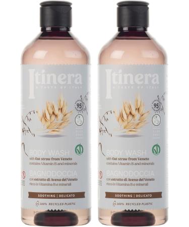  sarcia.eu ITINERA - Soothing body wash with oats from Veneto 95% natural ingredients 370 ml 1 piece - Buy Online on GoSupps.com