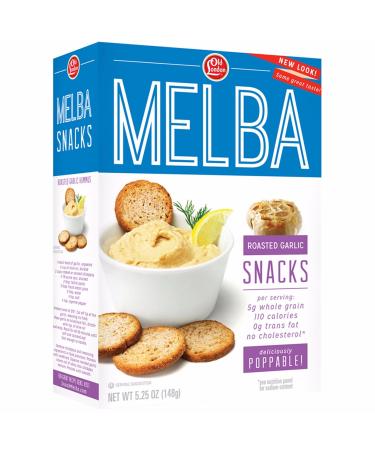 Old London Melba Snacks, Roasted Garlic 5.25 ounce (1 Count)