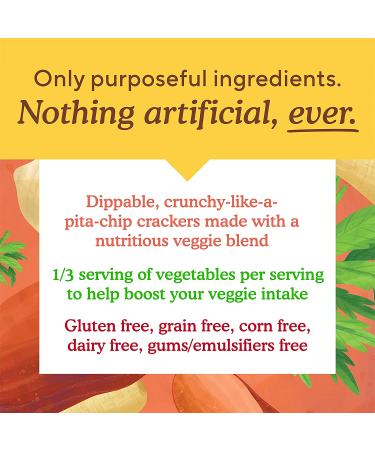 Simple Mills Mediterranean Herb Pita Crackers - Gluten Free, Vegan Snack - Paleo Friendly - 4.25oz - Buy Online on GoSupps.com