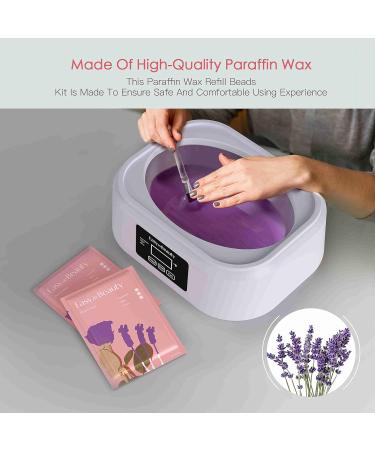 EasyinBeauty Touchscreen Paraffin Wax Machine | 3000ml Warmer with Lavender Wax | Paraffin Hot Wax Spa for Therapy and Soft Skin - Buy Online on GoSupps.com