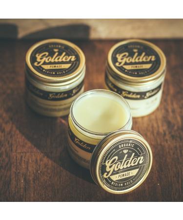 3 Oz Organic & Natural Hair Pomade Wax for Perfect Shine - Handcrafted in Denmark - Medium Hold for Long & Short Hair - Unisex - Buy Online on GoSupps.com