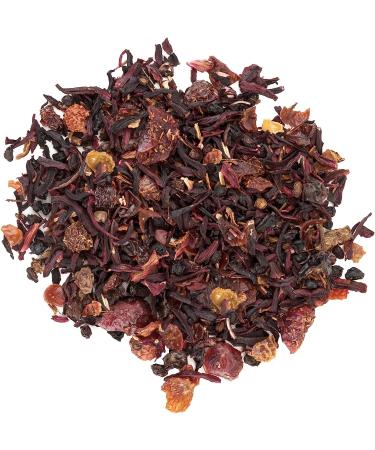 Pinky Up Red Berry Cooler Loose Leaf Iced Tea - Rooibos Herbal Tea Blend | Naturally Calorie Free | 3.0 oz Tin | 25 Servings - Buy Online on GoSupps.com