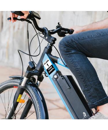 Class 1 Electric Bicycle Frame Identification Stickers - 750W 20MPH Weatherproof Vinyl Decals - Set of 4 Removable Class Number Markings for E-Bike - Buy Online on GoSupps.com